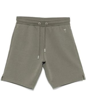 Ami Paris Nickel De Coeur Short - Grey