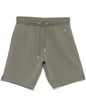Ami Paris Nickel De Coeur Short - Grey