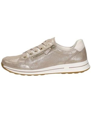 Ara Schoenen ,Leer Osaka 2.0 Veterschoenen Laag - Naturel