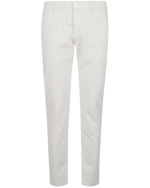 Jacob Cohen Slim-Fit Hosen - Weiß