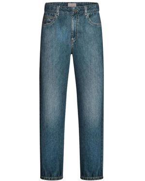 Marella Straight Jeans - Bleu