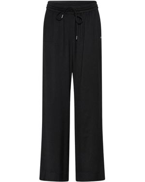 GUSTAV Wide Trousers - Negro