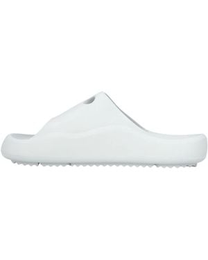 Off-White c/o Virgil Abloh Schoenen ,Grijs ,Meteor Padded Slider - Wit