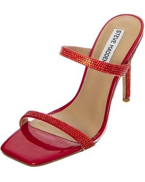 Steve Madden Heeled Mules - Rojo
