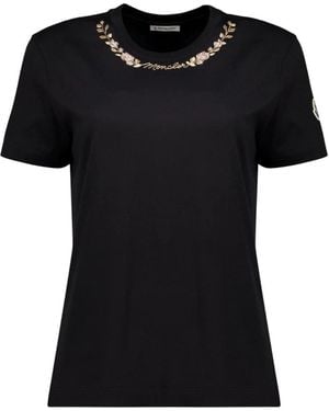Moncler T-Shirts - Black