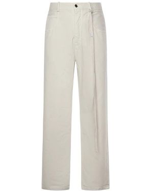 Ann Demeulemeester Wide Trousers - Grey