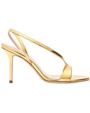 SCAROSSO High Heel Sandals - Metallic