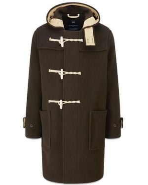 Gloverall Single-Breasted Coats - Black