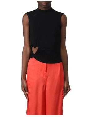 Ambush Sleeveless Tops - Red