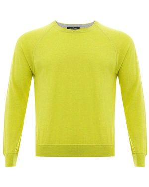 Gran Sasso Round-Neck Knitwear - Yellow