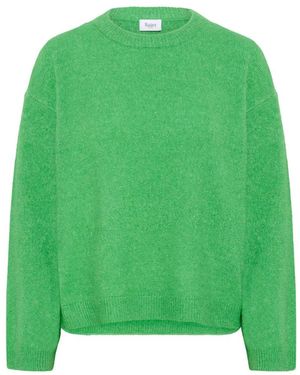 Saint Tropez Grüner Strickpullover