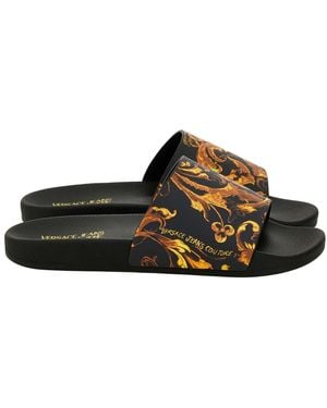 Versace Jeans Couture Sliders - Nero