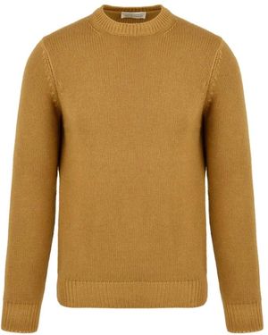 FILIPPO DE LAURENTIIS Round-Neck Knitwear - Brown