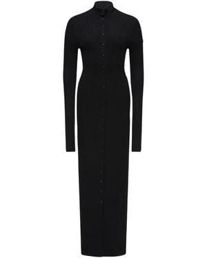Moncler Edward Enninful Maxikleid - Schwarz