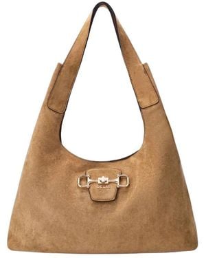 Guess Tassen ,Bruin ,Polyester Sunset Hobo