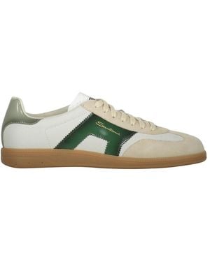 Santoni Trainers - Green