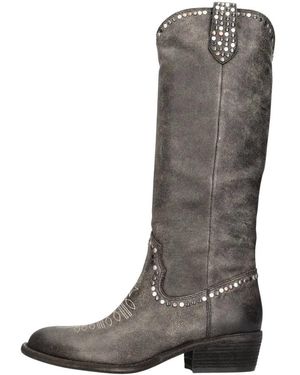 Ash Cowboy Boots - Gris