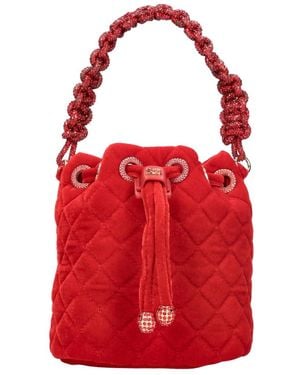 La Carrie Bucket Bags - Rojo