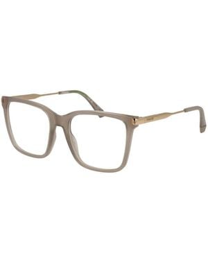 Polaroid Accessoires ,Full-Rim Vierkante Optische Bril - Metallic