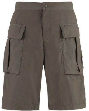 Aspesi Baumwoll-cargo-bermudashorts - Grau