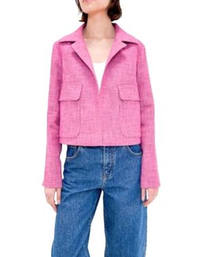 ODEEH Jassen ,Roze ,Katoen Jacke - Rood