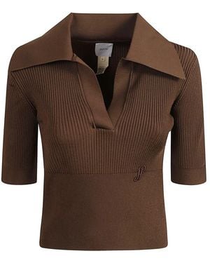 Patou Polo Shirts - Marrone
