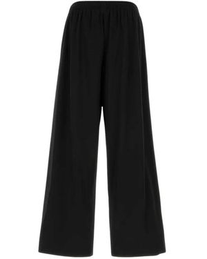Gucci Wide Trousers - Black
