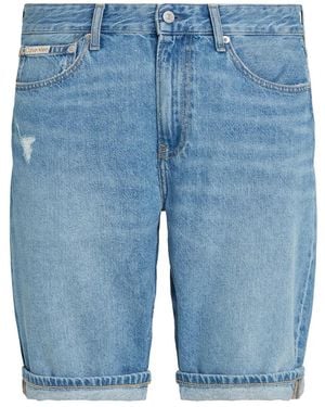 Calvin Klein Denim Shorts - Blue