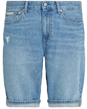 Calvin Klein Denim Shorts - Blue