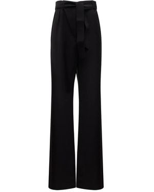 Max Mara Wide Trousers - Negro