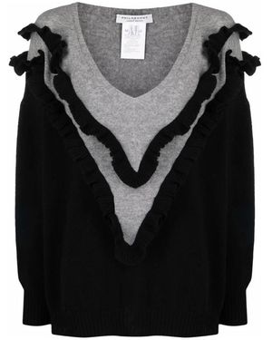 Philosophy Di Lorenzo Serafini V-Neck Knitwear - Black