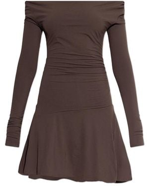 Bondeye Short Dresses - Brown