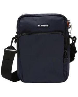 K-Way Messenger Bags - Blu