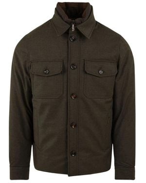 Moorer Light Jackets - Vert