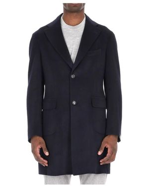 Barba Napoli Blaue Kaschmirjacke
