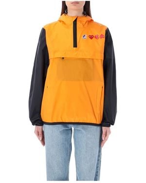 COMME DES GARÇONS PLAY Light Jackets - Orange