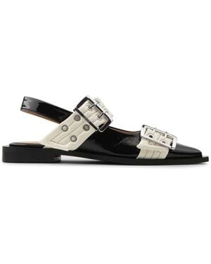 Ganni Ballerinas - Nero