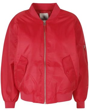 Anine Bing Bomber Jackets - Rosso