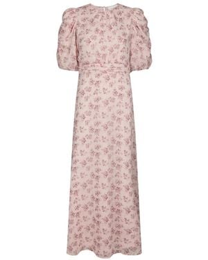 Neo Noir Maxi Dresses - Rose