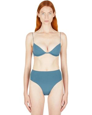 Ziah Badmode ,Blauw ,Almond Bikini Top