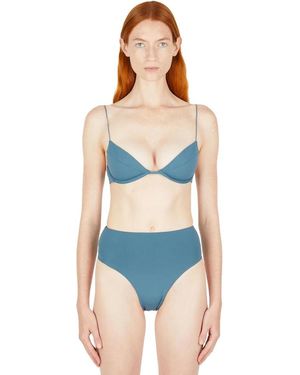 Ziah Badmode ,Blauw ,Almond Bikini Top