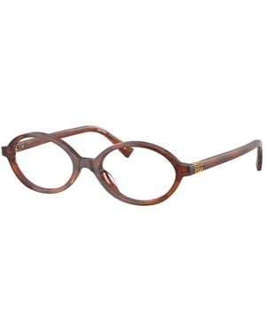 Miu Miu Glasses - Brown