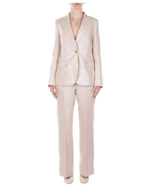 Weekend by Maxmara Wkdmalizia Straight Broeken - Roze