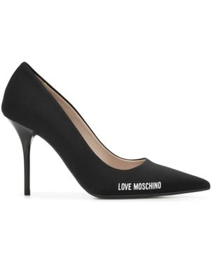 Love Moschino Court Shoes - Black