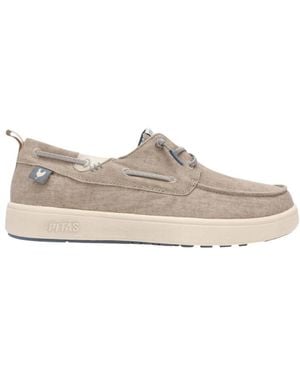 WALK IN PITAS Boat Shoes - White