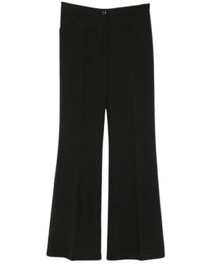 Pinko Broeken ,Zwart ,Wijde Broek