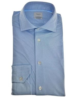 Traiano Milano Formal Shirts - Blue