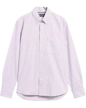 Barbour Casual Shirts - Purple