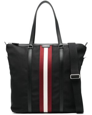 Bally Klassische Schwarze Handtasche Mit Verstellbarem Riemen