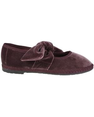 Flabelus Schoenen ,Paars ,Espadrilles - Bruin